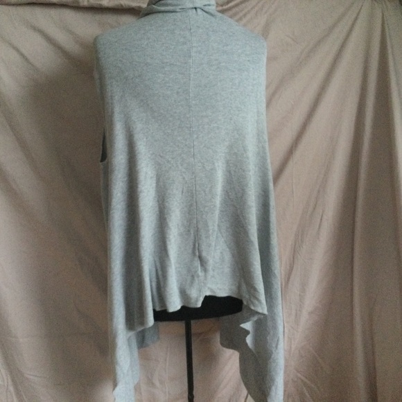 Gap Open Front Cotton gray Medium Cozy high low - Picture 7 of 11
